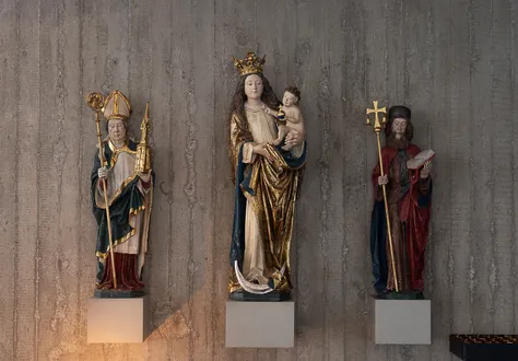 Quelle: Mirjam Bartberger Heiligenfiguren in St. Antonius in Spessart