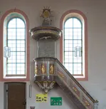 Kanzel in St. Peter und Paul Burbach